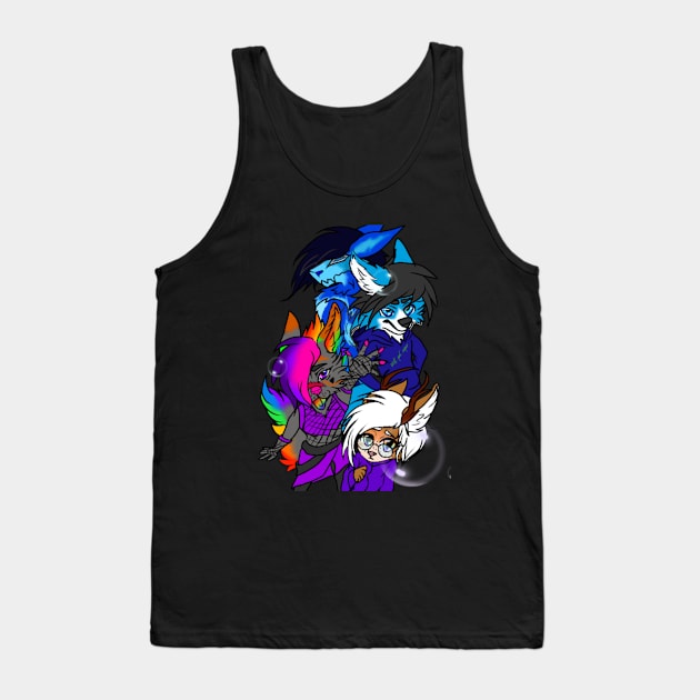 Furry friends Tank Top by Wolfgalsniper